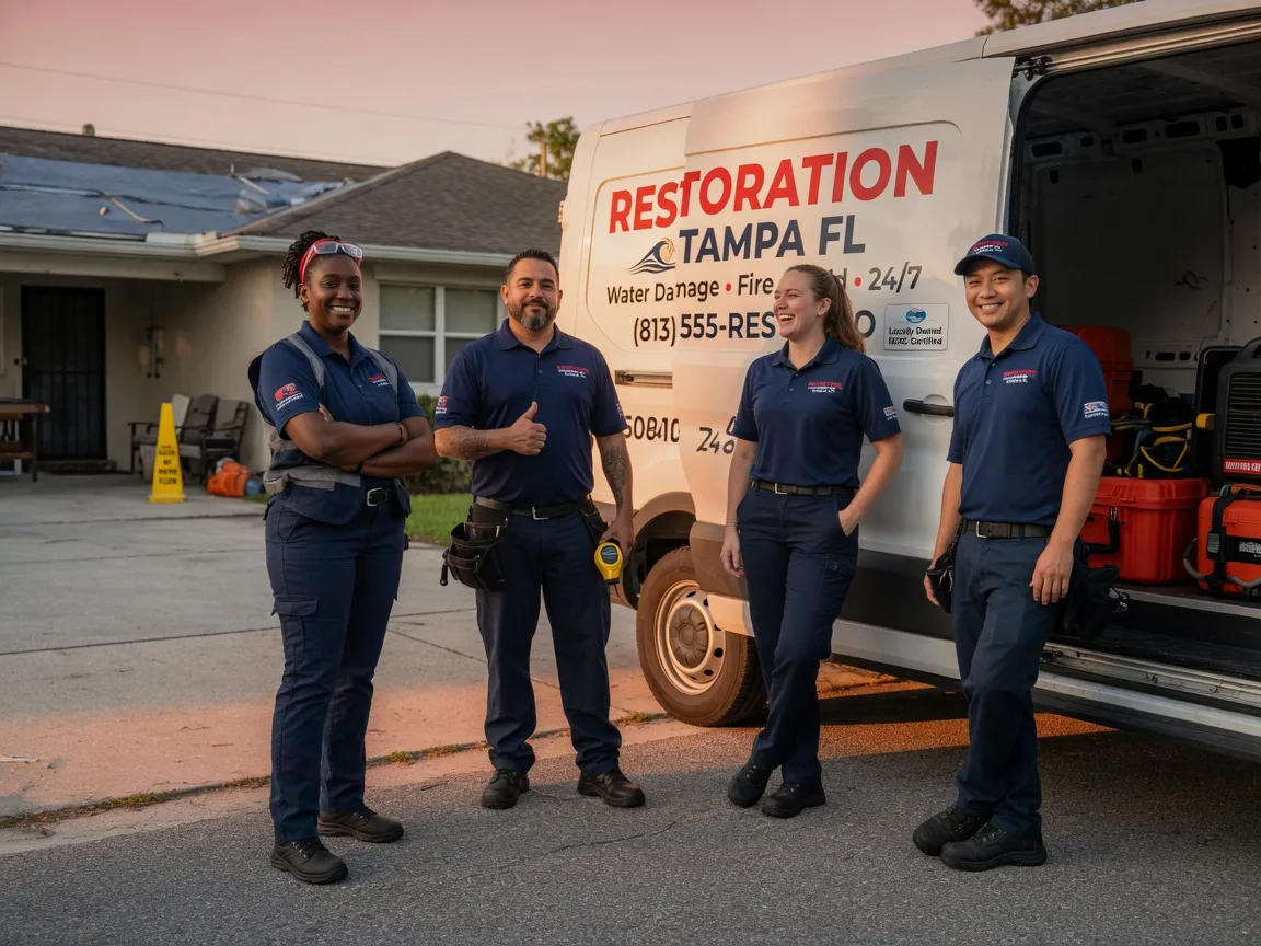 Water Damage Restoration company in Pope Army Airfield, NC